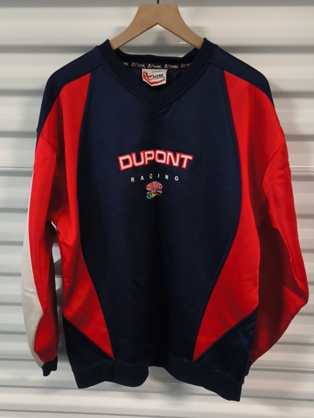 Vtg NASCAR Jeff Gordon#24 Dupont Motorsports Racing Crewneck Sweatshirt L